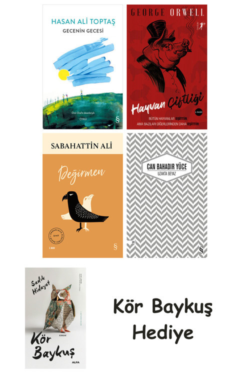 Gecenin Gecesi + Hayvan Çiftliği + Değirmen + Uzakta Beyaz + Kör Baykuş