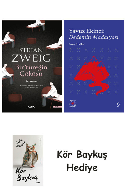 Bir Yüreğin Çöküşü + Everest Açıkhava 39 - Dedemin Madalyası + Kör Baykuş