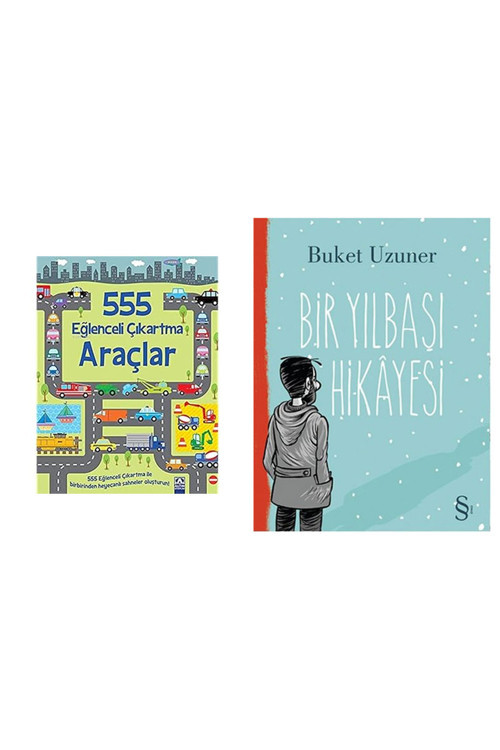 555 Eğlenceli Çıkartma - Araçlar + Bir Yılbaşı Hikayesi