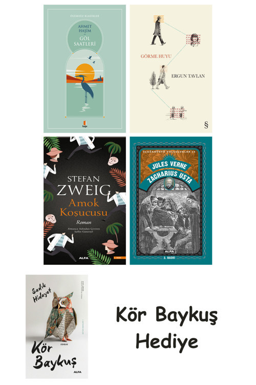 Göl Saatleri + Görme Huyu + Amok Koşucusu + Zacharius Usta + Kör Baykuş