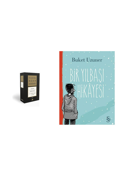 Yuval Noah Harari Seti: Sapiens - Homo Deus - 21. Yüzyıl İçin 21 Ders + Bir Yılbaşı Hikayesi