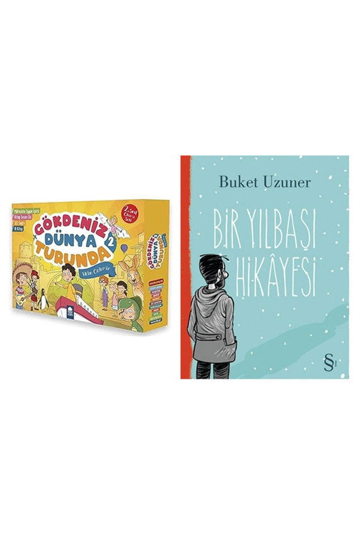 Gökdeniz Dünya Turunda 2 - 10 Kitap Takım: 2.Sınıf Okuma Seti + Bir Yılbaşı Hikayesi