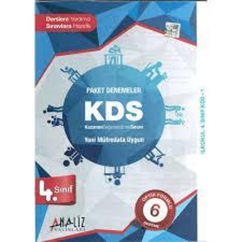 4.SINIF PAKET DENEME 6 LI KDS - ANALİZ YAYINLARI