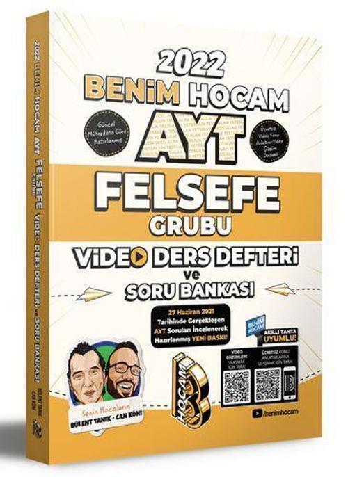 AYT FELSEFE GRUBU VİDEO DERS DEFTERİ 2022 - BENİM HOCAM YAYINLARI