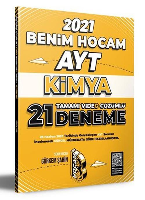 AYT KİMYA ÇÖZÜMLÜ 21 DENEME 2021 - BENİM HOCAM