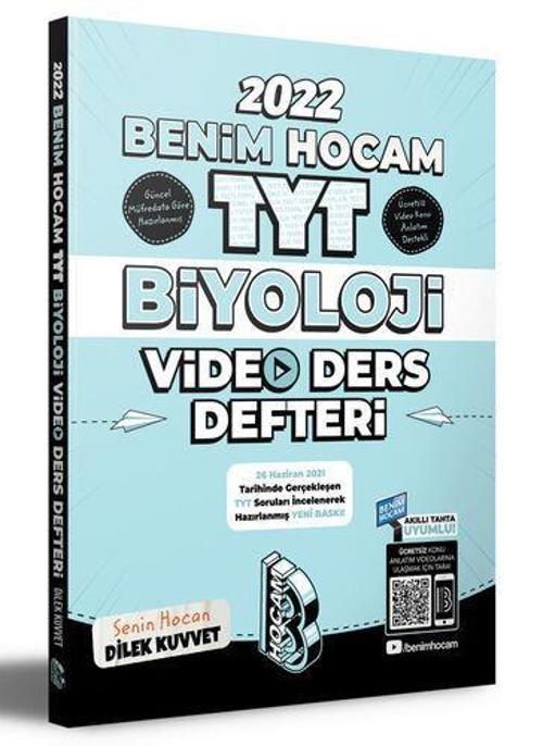 TYT BİYOLOJİ VİDEO DERS DEFTERİ 2022 - BENİM HOCAM YAYINLARI