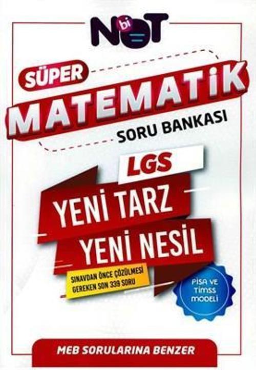 8.SINIF SÜPER MATEMATİK SORU BANKASI LGS - BİNOT YAYINLARI
