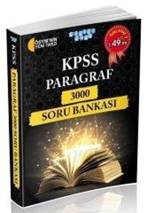 KPSS PARAGRAF SORU BANKASI 3000 - AKILLI ADAM YAYINEVİ