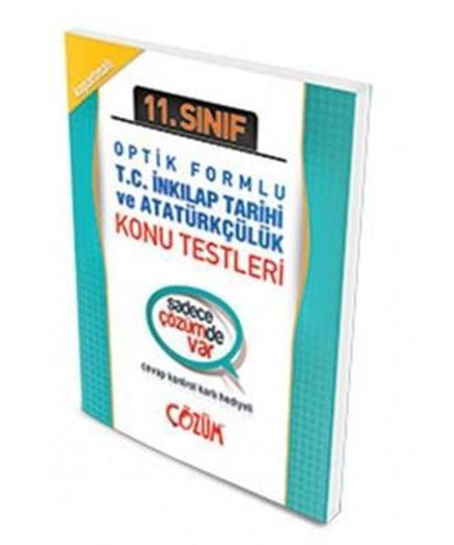 11.SINIF İNKILAP TARİHİ KONU TESTLERİ YAPRAK TEST - ÇÖZÜM YAYINLARI