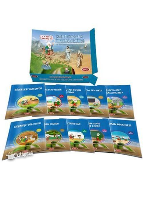 3 VE 4.SINIFLAR İÇİN NASRETTİN HOCANIN FİLOZOFLARLA İMTİHANI SET10 KİTAP - DATA 
