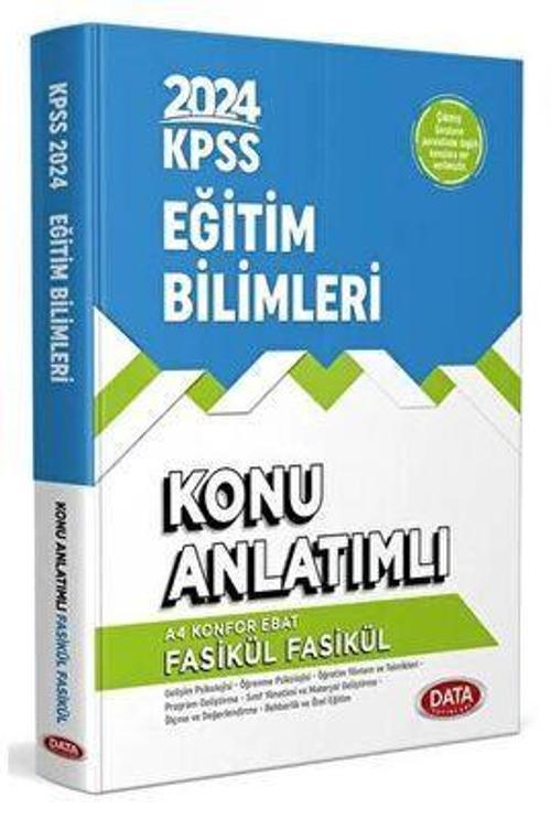 KPSS EGİTİM BİLİMLERİ KONU ANLATIMLI TEK KİTAP TARZI 2024 - DATA