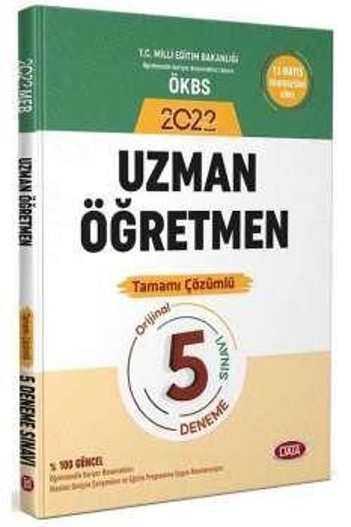 UZMAN ÖĞRETMEN 5 DENEME SINAVI 2022 - DATA