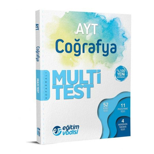 AYT COĞRAFYA MULTİ TEST - EĞİTİM VADİSİ