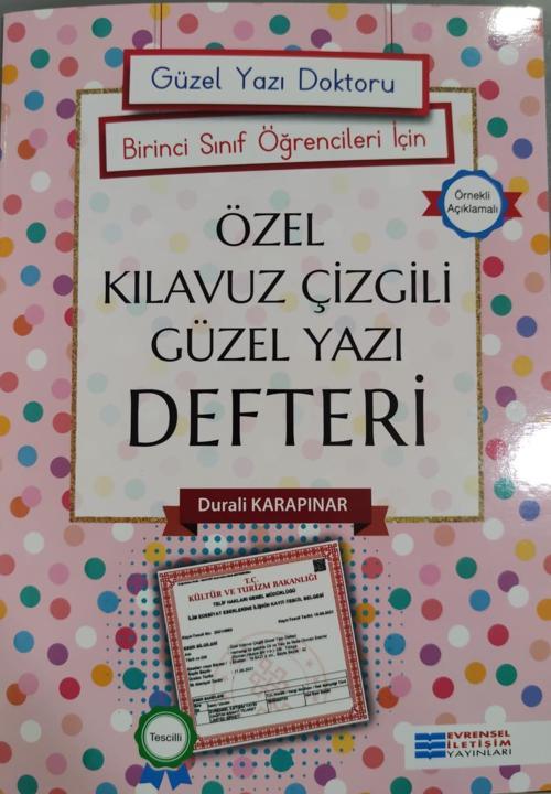 1.SINIFLAR İÇİN ÖZEL KILAVUZ ÇİZGİLİ GÜZELYAZI DEFTERİ - EVRENSEL İLETİŞİM