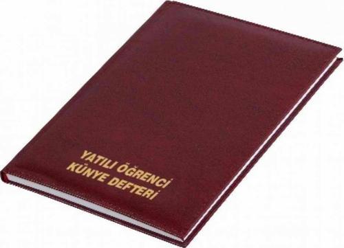 KÜTÜK DEFTERİ YATILI ÖĞRENCİ DERİ CİLT - GÜLPAŞ