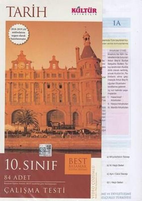 10.SINIF TARİH YAPRAK TEST - KÜLTÜR YAYINCILIK
