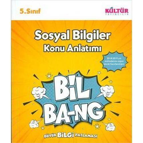 5.SINIF SOSYAL BİLGİLER KONU ANLATIM BİL BANG - KÜLTÜR YAYINCILIK