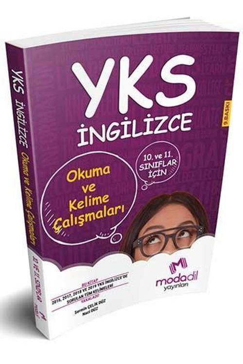 Modadil Yayınları YKS İNGİLİZCE OKUMA VE KELİME ÇALIŞMALARI