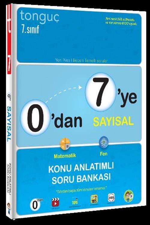0 DAN 7 YE SAYISAL KONU ANLATIMLI SORU BANKASI - TONGUÇ