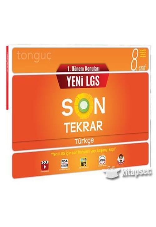 8.SINIF LGS SON TEKRAR TÜRKÇE - TONGUÇ