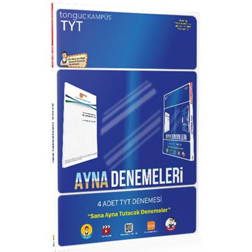 TYT AYNA DENEMELERİ 4 ADET - TONGUÇ