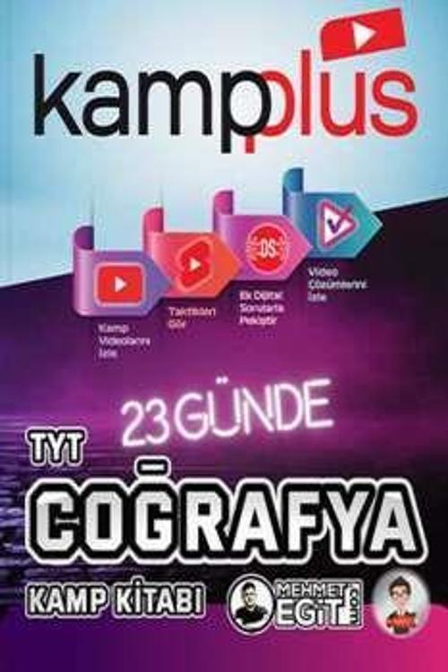 TYT COĞRAFYA 23 GÜNDE KAMP KİTABI - TONGUÇ