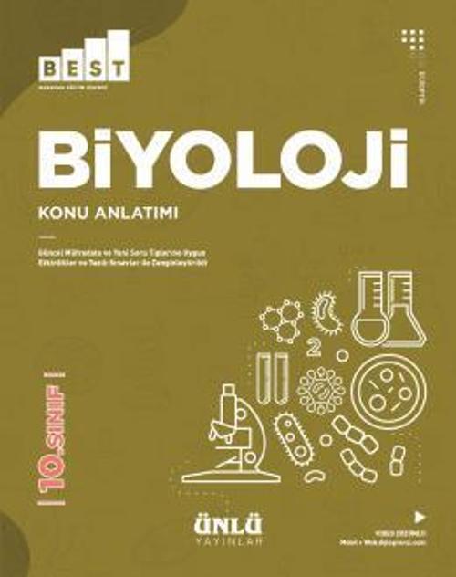 10.SINIF BİYOLOJİ BEST KONU ANLATIM - ÜNLÜ YAYINLARI