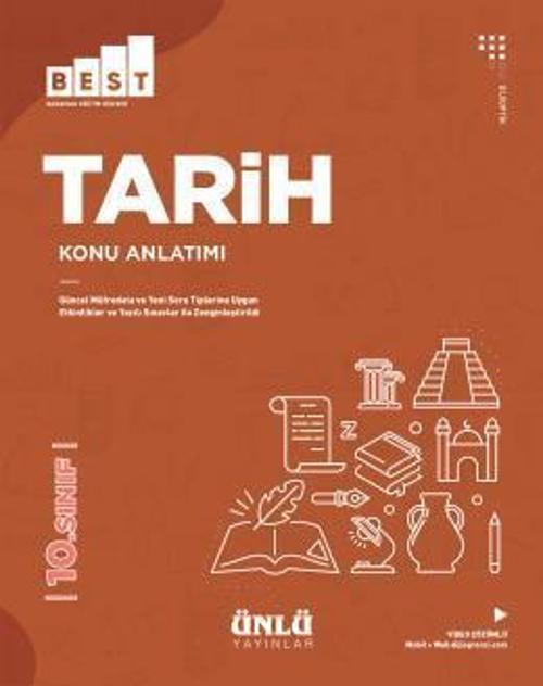 10.SINIF TARİH KONU ANLATIM BEST - ÜNLÜ YAYINLARI