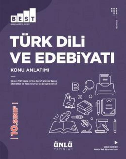 10.SINIF TÜRK DİLİ VE EDEBİYATI KONU ANLATIM - ÜNLÜ YAYINLARI