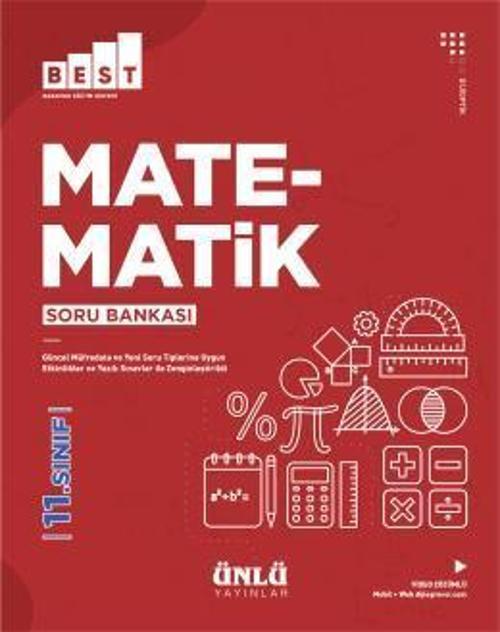 11.SINIF MATEMATİK SORU BANKASI BEST - ÜNLÜ YAYINLARI
