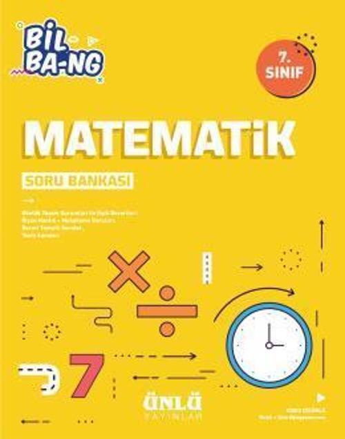 7.SINIF MATEMATİK SORU BANKASI BİL BANG - ÜNLÜ YAYINLARI