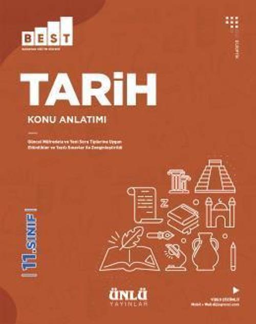 11.SINIF TARİH BEST KONU ANLATIM - ÜNLÜ YAYINLARI