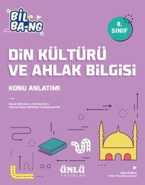 8.SINIF DİN KÜLTÜRÜ KONU ANLATIM BİL BANG - ÜNLÜ YAYINLARI