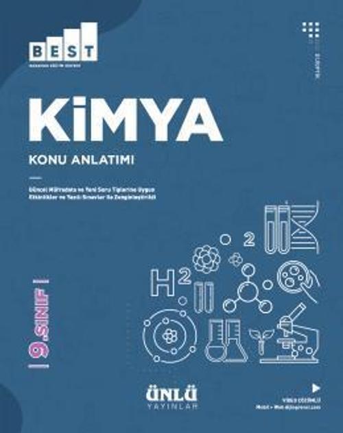 9.SINIF KİMYA KONU ANLATIM - ÜNLÜ YAYINLARI