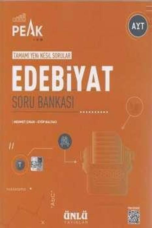 AYT EDEBİYAT SORU BANKASI TAMAMI YENİ NESİL PEAK - ÜNLÜ