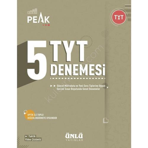 TYT 5 Lİ DENEME ( BEST PEAK ) - ÜNLÜ YAYINLARI