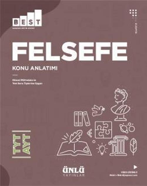 TYT AYT FELSEFE KONU ANLATIM BEST - ÜNLÜ YAYINLARI