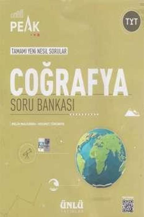 TYT COĞRAFYA SORU BANKASI TAMAMI YENİ NESİL PEAK - ÜNLÜ