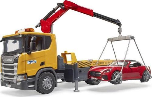 Scania 560R Çekici ve Roadster Araba BR03552 Lisanslı Ürün