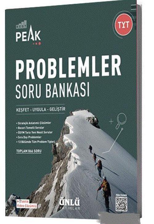 TYT PROBLEMLER SORU BANKASI ( BEST PEAK ) - ÜNLÜ YAYINLARI