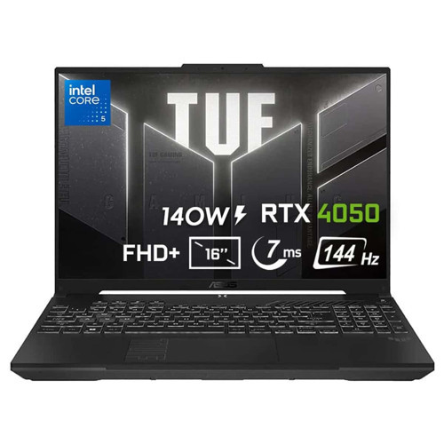 TUF Gaming FX607VU-RL146 FR51 Intel Core 5 210H 64 GB 4 TB RTX4050 Yok (Free Dos) 16" Oyun Bilgisayarı