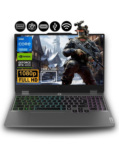 LOQ 15IRX9 i7-13650HX 8 GB 2 TB RTX4050 15.6" Full HD Windows 11 Home Gaming Laptop 83DV0117TR FR25