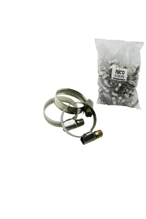 50 ADET 20-32MM METAL HORTUM KELEPÇE TORK AYARLI - AYARLANABİLİR KLİPS (4915)