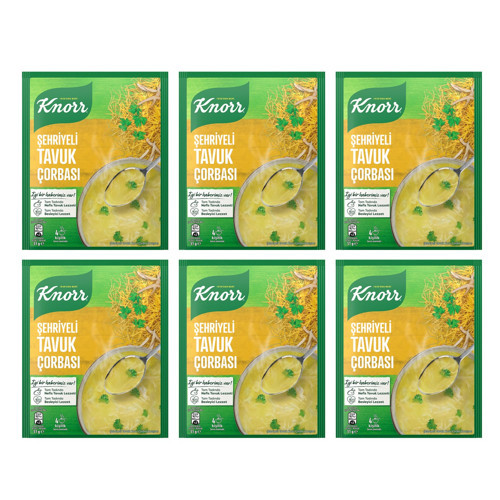 Şehriyeli Tavuk Çorbası 51 gr x 6 Adet