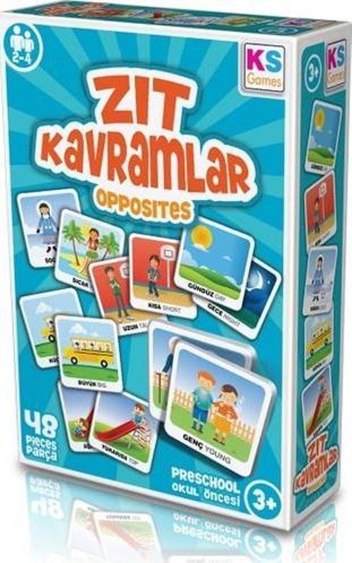 48 Parça Zıt Kavramlar Lisanslı Ürün