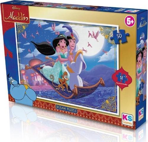 50 Parça Puzzle Aladdin Lisanslı Ürün