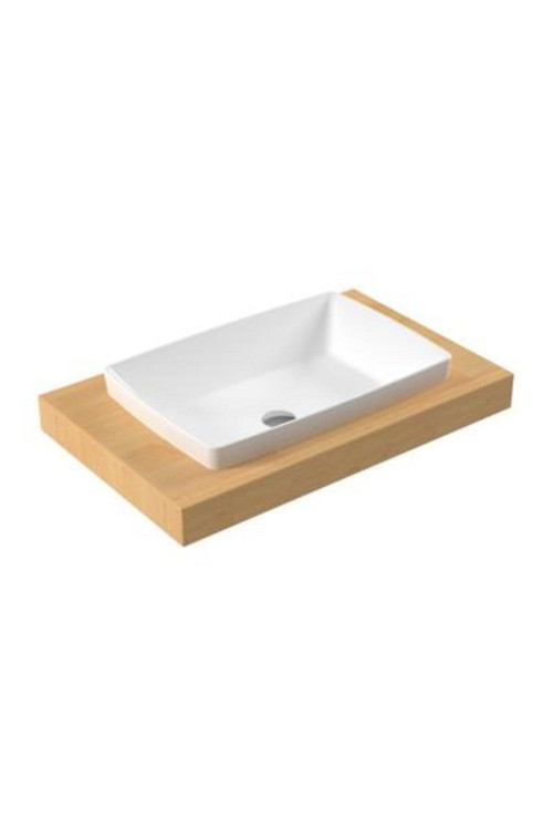 Serel Rita Tezgah Üstü Gömme Lavabo 40X60 Cm Rt34Dxs110H