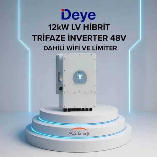 12kw Hibrit Trifaze İnvertör Lv