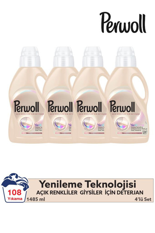 Açık Renkliler 4x 1.485 ml 108 Yıkama