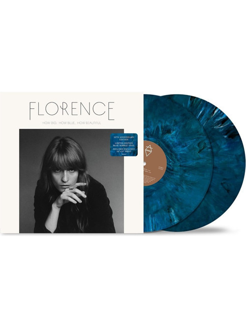 Florence + The Machine -How Big, How Blue, How Beautiful (Limited Edition - Blue Marbled Vinyl) - Plak
